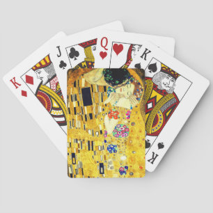 Gustav Klimt - Der Kuss/Valentinstag Spielkarten