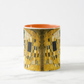 Gustav Klimt - Der Kuss / Valentinstag Tasse (Zentrum)
