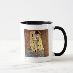 Gustav Klimt - Der Kuss - Vintage Art Nouveau Tasse