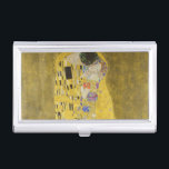 Gustav Klimt - Der Kuss Visitenkarten Dose<br><div class="desc">Der Kuss - Gustav Klimt 1907-1908</div>