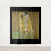 Gustav Klimt, der Kuss Wandteppich (Vorderseite)