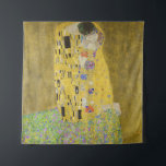 Gustav Klimt - Der Kuss Wandteppich<br><div class="desc">Der Kuss - Gustav Klimt 1907-1908</div>