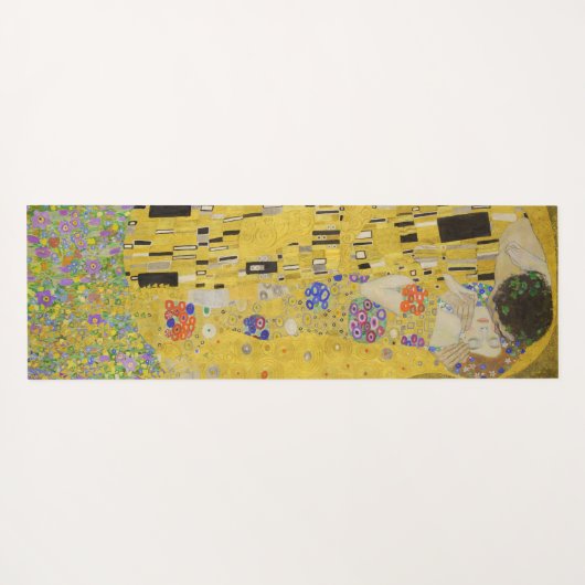 Gustav Klimt - Der Kuss Yogamatte (Rückseite (Horizontal))