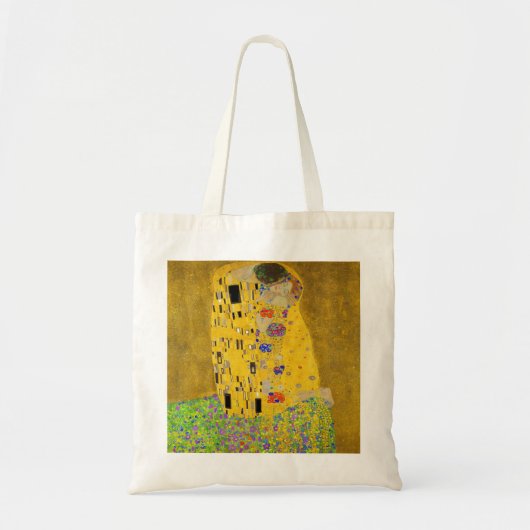 Gustav Klimt der Kuss Zazzle Tragetasche (Vorne)