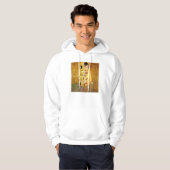 Gustav Klimt der KussHoodie Hoodie (Vorne ganz)