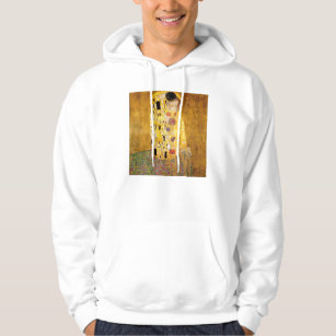 Gustav Klimt der KussHoodie Hoodie