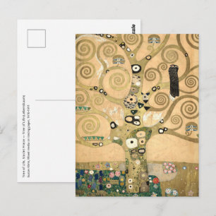 Gustav Klimt - Der Lebensbaum, Stoclet-Fries Postkarte