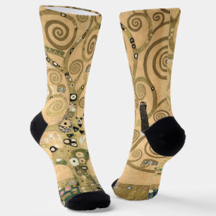 Gustav Klimt - Der Lebensbaum, Stoclet-Fries Socken