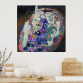 Gustav Klimt Der Maiden Poster (Küche)