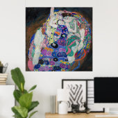 Gustav Klimt Der Maiden Poster (Heimbüro)