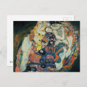 Gustav Klimt : "Der Maiden" Postkarte (Vorne/Hinten)