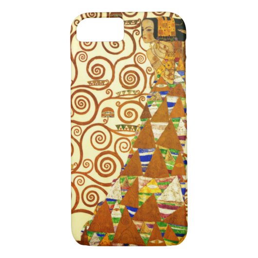 Gustav Klimt Der Mensch und die Weintrauben Case-Mate iPhone Hülle (Rückseite)