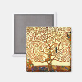 Gustav Klimt Der Mensch und die Weintrauben Magnet (Vorderseite/Rückseite)