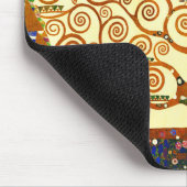 Gustav Klimt Der Mensch und die Weintrauben Mousepad (Ecke)