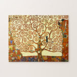 Gustav Klimt Der Mensch und die Weintrauben Puzzle<br><div class="desc">Gustav Klimt der Baum des Lebens Kunst Jigsaw Puzzle.</div>