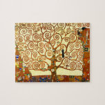 Gustav Klimt Der Mensch und die Weintrauben Puzzle<br><div class="desc">Gustav Klimt der Baum des Lebens Kunst Jigsaw Puzzle.</div>