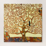 Gustav Klimt Der Mensch und die Weintrauben Puzzle<br><div class="desc">Gustav Klimt der Baum des Lebens Kunst Jigsaw Puzzle.</div>