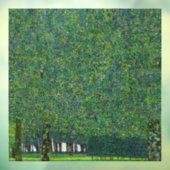 Gustav Klimt - Der Park Fensteraufkleber (Blatt 3)