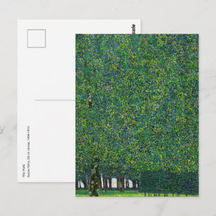 Gustav Klimt - Der Park Postkarte