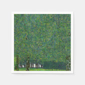 Gustav Klimt - Der Park Serviette (Vorderseite)