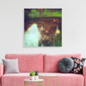 Gustav Klimt - Der Sumpf Leinwanddruck (Insitu (Wohnzimmer))