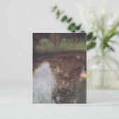 Gustav Klimt - der Sumpf Postkarte (Stehend Vorderseite)