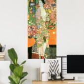 Gustav Klimt - der Tänzer Poster (Heimbüro)