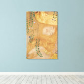 Gustav Klimt | Detail der Wasserläufe I Leinwanddruck (Insitu (Holzboden))