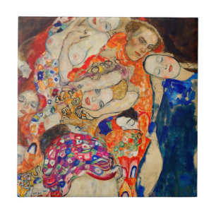 Gustav Klimt - Die Braut (unvollendet) Fliese