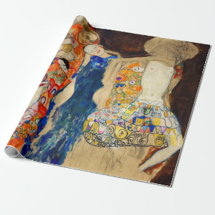 Gustav Klimt - Die Braut (unvollendet) Geschenkpapier