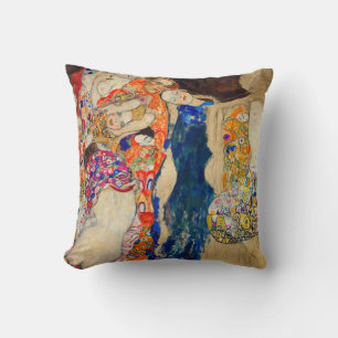 Gustav Klimt - Die Braut (unvollendet) Kissen
