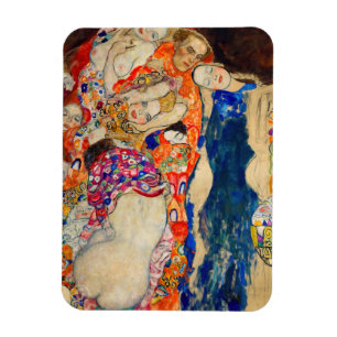Gustav Klimt - Die Braut (unvollendet) Magnet