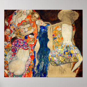 Gustav Klimt - Die Braut (unvollendet) Poster