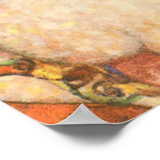 Gustav Klimt - Die Brücke Poster (Ecke)