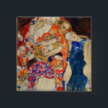 Gustav Klimt - Die Brücke (unvollendet) Button<br><div class="desc">The Bride (unvollendet) - Gustav Klimt,  Oil on Leinwand,  1917-1918</div>