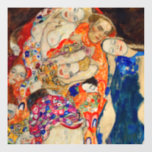 Gustav Klimt - Die Brücke (unvollendet) Fensteraufkleber<br><div class="desc">The Bride (unvollendet) - Gustav Klimt,  Oil on Leinwand,  1917-1918</div>