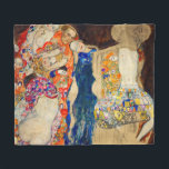 Gustav Klimt - Die Brücke (unvollendet) Fleecedecke<br><div class="desc">The Bride (unvollendet) - Gustav Klimt,  Oil on Leinwand,  1917-1918</div>