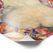 Gustav Klimt - Die Brücke (unvollendet) Fotodruck (Ecke)