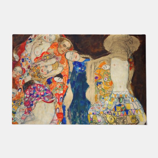 Gustav Klimt - Die Brücke (unvollendet) Fußmatte (Vorderseite)