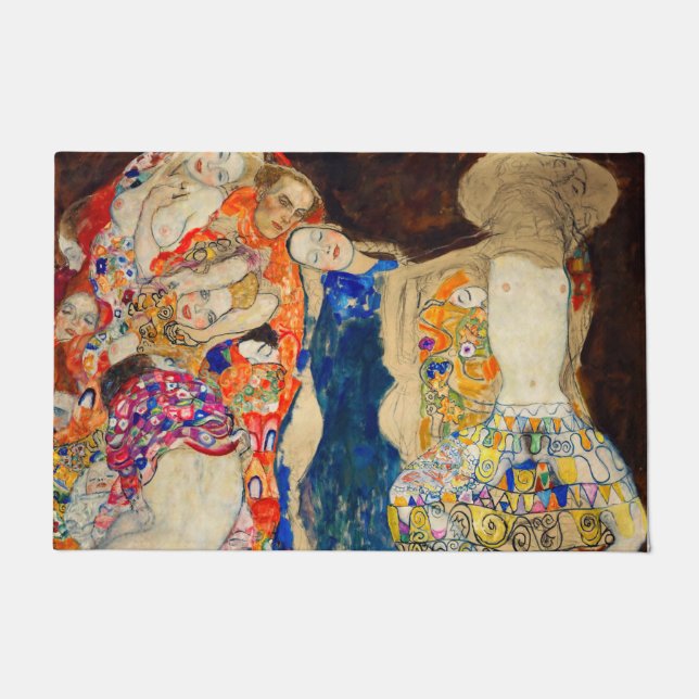 Gustav Klimt - Die Brücke (unvollendet) Fußmatte (Vorderseite)