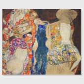 Gustav Klimt - Die Brücke (unvollendet) Geschenkpapier (Flach)