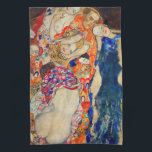 Gustav Klimt - Die Brücke (unvollendet) Geschirrtuch<br><div class="desc">The Bride (unvollendet) - Gustav Klimt,  Oil on Leinwand,  1917-1918</div>