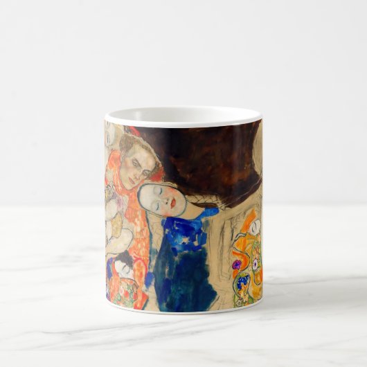 Gustav Klimt - Die Brücke (unvollendet) Kaffeetasse (Mittel)