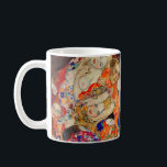 Gustav Klimt - Die Brücke (unvollendet) Kaffeetasse<br><div class="desc">The Bride (unvollendet) - Gustav Klimt,  Oil on Leinwand,  1917-1918</div>