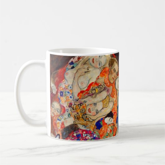Gustav Klimt - Die Brücke (unvollendet) Kaffeetasse (Links)