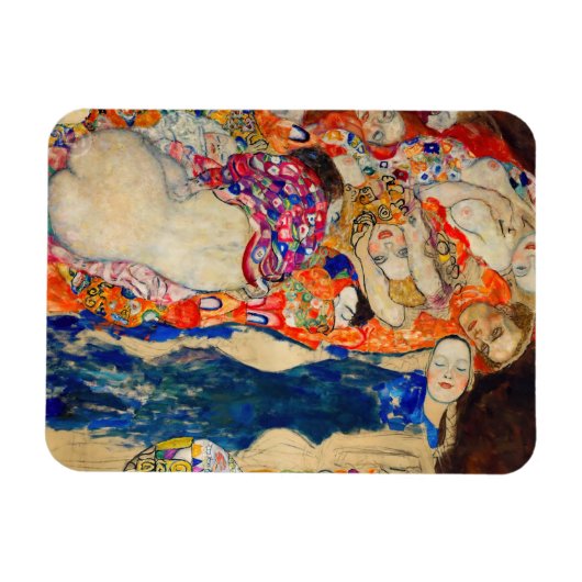 Gustav Klimt - Die Brücke (unvollendet) Magnet (Horizontal)