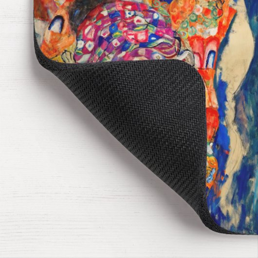 Gustav Klimt - Die Brücke (unvollendet) Mousepad (Ecke)