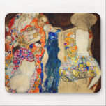 Gustav Klimt - Die Brücke (unvollendet) Mousepad<br><div class="desc">The Bride (unvollendet) - Gustav Klimt,  Oil on Leinwand,  1917-1918</div>