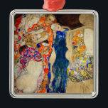 Gustav Klimt - Die Brücke (unvollendet) Ornament Aus Metall<br><div class="desc">The Bride (unvollendet) - Gustav Klimt,  Oil on Leinwand,  1917-1918</div>