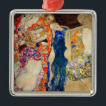 Gustav Klimt - Die Brücke (unvollendet) Ornament Aus Metall<br><div class="desc">The Bride (unvollendet) - Gustav Klimt,  Oil on Leinwand,  1917-1918</div>